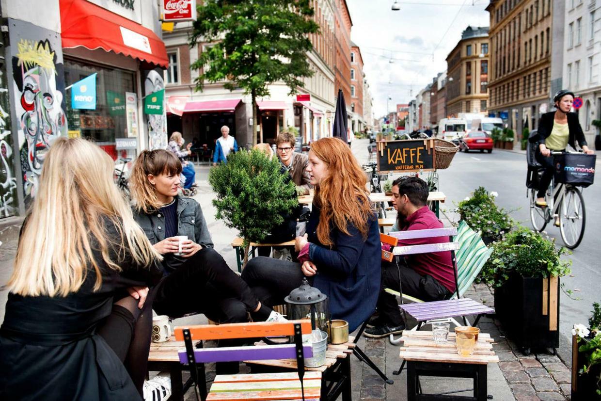 Leilighet Big Terrace Apt -trendy Part Of Cph